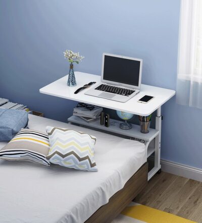 Adjustable Portable Laptop Desk With Wheels - Image 7