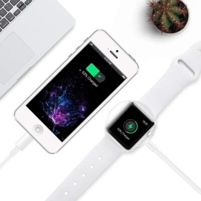 2 in 1 Magnetic Cable For iWatch Series & IPhone - Image 5