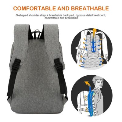 3pcs Set Waterproof Laptop Backpack - Image 11