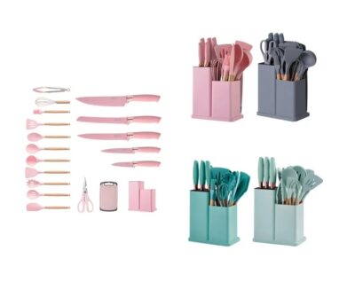 19pcs Set Of Silica Gel Kitchen Utensils - Image 2