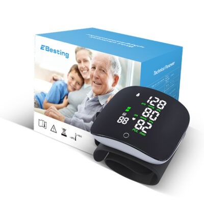 Rechargeable Wrist Blood Pressure /Heart Rate Monitor - Image 4