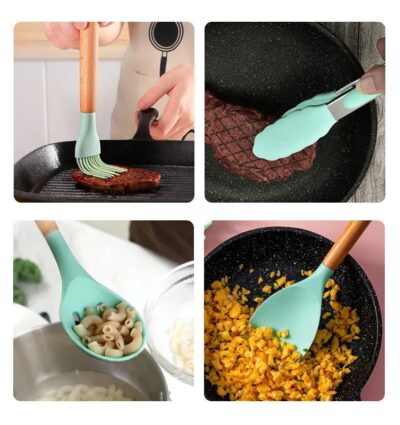 12pcs Silicone Kitchen Utensil Set - Image 7