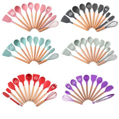 12pcs Silicone Kitchen Utensil Set - Image 6