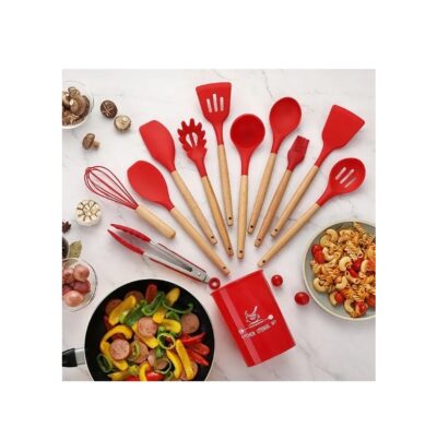 12pcs Silicone Kitchen Utensil Set - Image 13