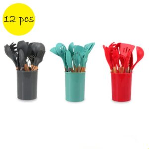 12pcs Silicone Kitchen Utensil Set