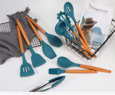 12pcs Silicone Kitchen Utensil Set - Image 8