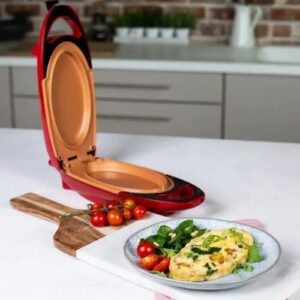 Red Copper Frying Household Electric Griller