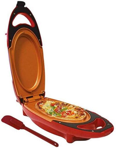 Red Copper Frying Household Electric Griller - Image 7