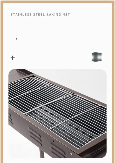 Portable, Foldable And Adjustable Barbecue Grill - Image 8