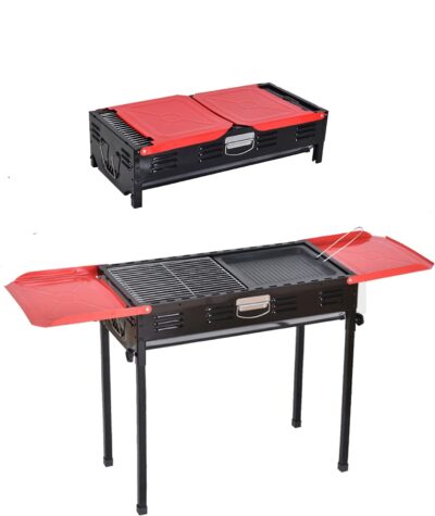 Portable, Foldable And Adjustable Barbecue Grill - Image 3