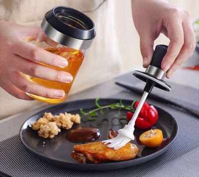 Transparent Seasoning Bottle With Spoon - Image 6