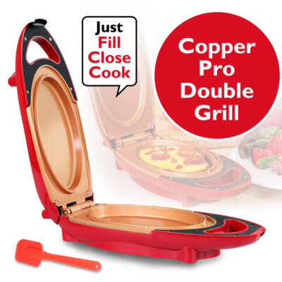 Red Copper Frying Household Electric Griller - Image 10