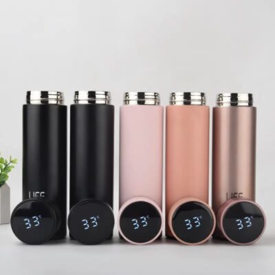 500ml Stainless Steel LED Thermo Water Bottle - Image 11