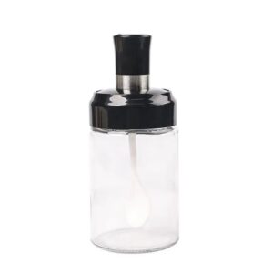 Transparent Seasoning Bottle With Spoon – 1