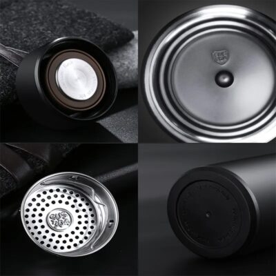 500ml Stainless Steel LED Thermo Water Bottle - Image 9