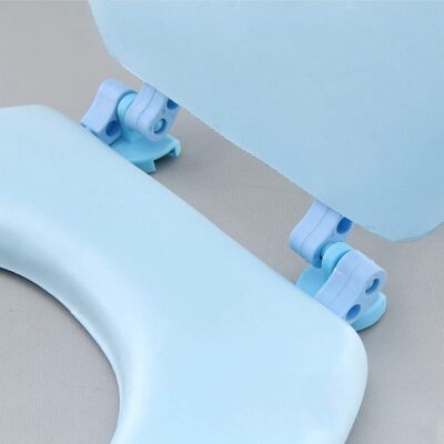 Soft Vinyl Toilet Seat With Lid Cover - Image 6