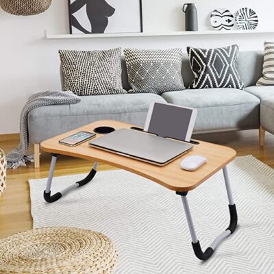 Multipurpose Foldable Bedtime Laptop Study Table - Image 7