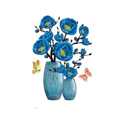 3D Waterproof Flower Vase Indoor Stickers - Image 3