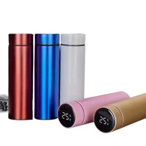 500ml Stainless Steel LED Thermo Water Bottle