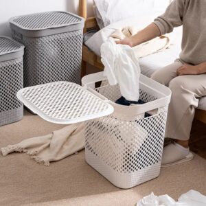 Large Plastic Storage And Laundry Basket