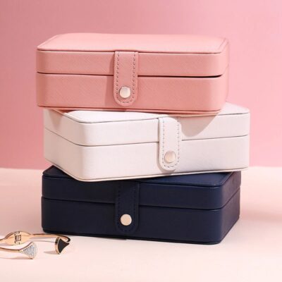 Jewelry Travel Case PU Leather - Image 6