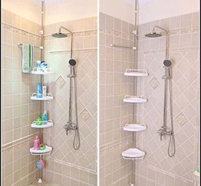 Multilayer Corner Bathroom Shelve - Image 9