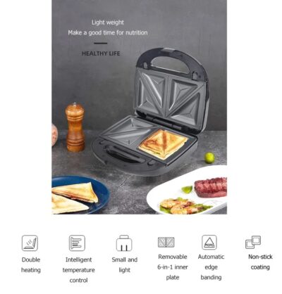 6 IN 1 Electric Sandwich Machine - Image 14