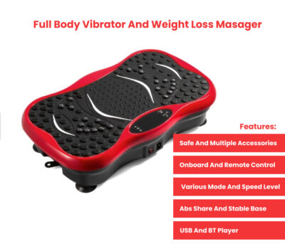 Fitness And Weight Loss Vibration Plate