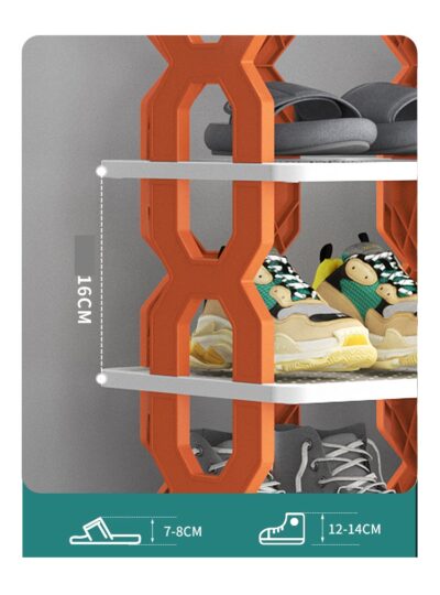 Multi-layer Shoe Rack With Wheels - Image 10