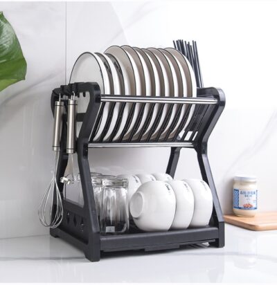 2 Layer Dish Rack - Image 9