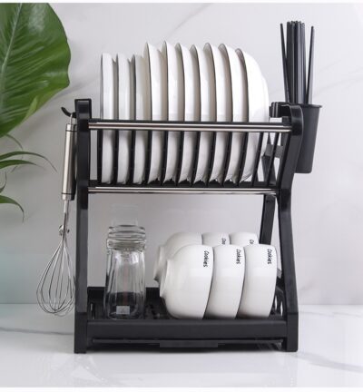 2 Layer Dish Rack - Image 6