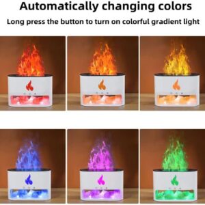 250ML Multi-color Fireplace Air Humidifier