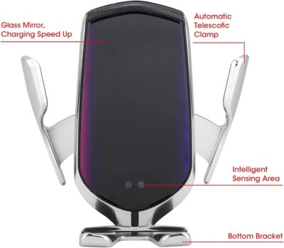 10W Qi Wireless Car Charger - Image 5