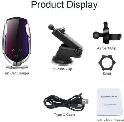 10W Qi Wireless Car Charger - Image 4