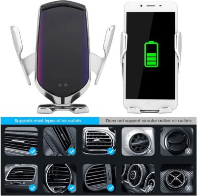 10W Qi Wireless Car Charger - Image 6