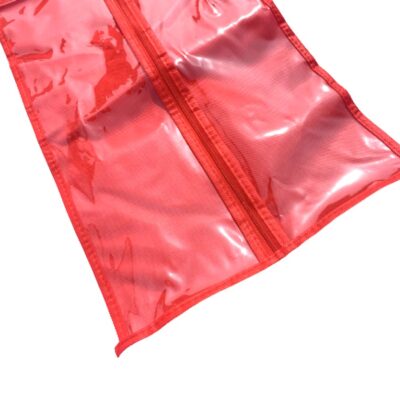 40"x12" Luxury Wig Storage Bag With Hanger Red - Image 13