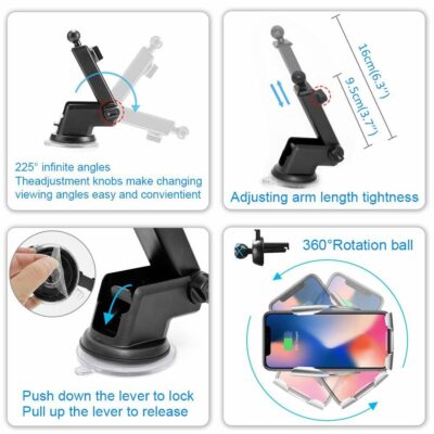 10W Qi Wireless Car Charger - Image 12