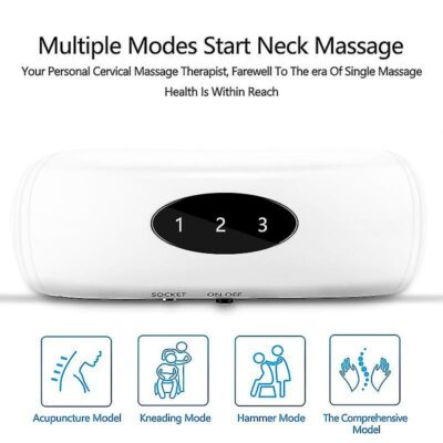 Non Rechargeable Pulse Back And Neck Massager Pain Relief Tool - Image 12