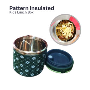 Pattern Insulated Kids Lunch Box