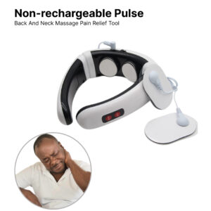 Non Rechargeable Pulse Back And Neck Massager Pain Relief Tool