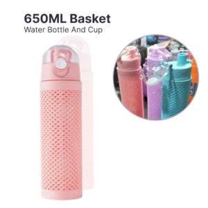 650ML Basket Children Water Bottle