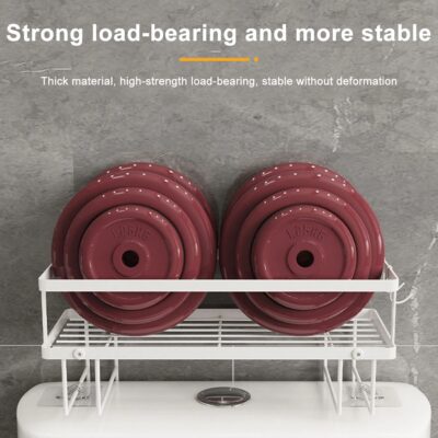 Toilet Metal Storage Rack - Image 7