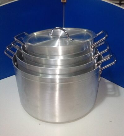 4pcs Hoffner Aluminum Stock Pot Set - Image 2