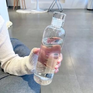 Large Capacity Plastic Glass Water Bottle