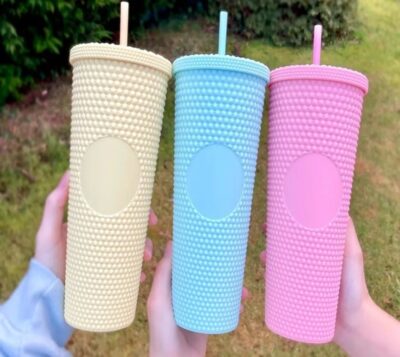 700ml Plastic Tumbler With Lid And Straw - Image 12