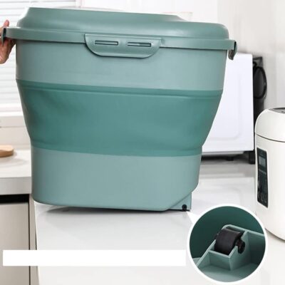 Collapsible Food Storage Container With Scooper - Image 10