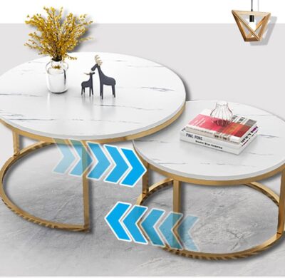 2 IN 1 Nordic Round Table - Image 4