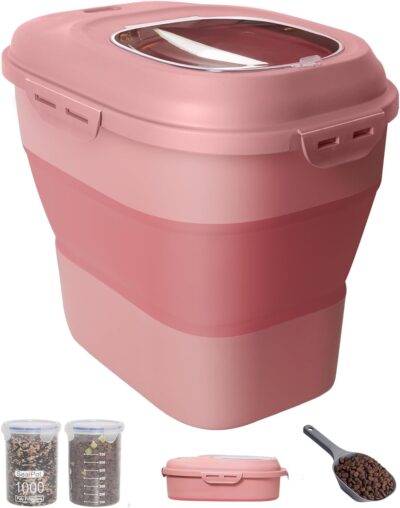 Collapsible Food Storage Container With Scooper - Image 13