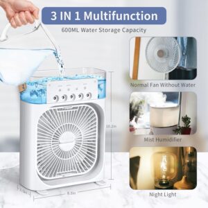 LED Mini Air Conditioner And Cooling Fan