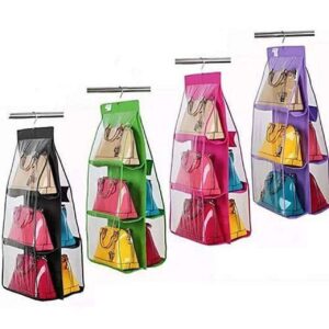 6 Pockets Hand Bag Storage Organizer